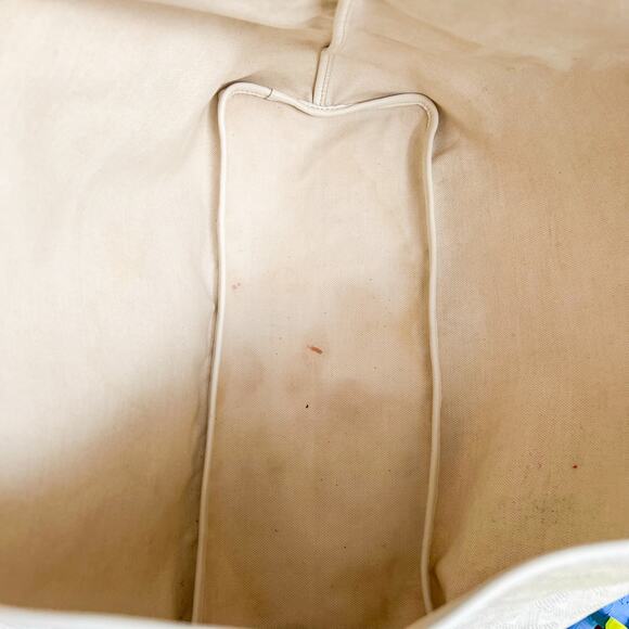 GOYARD White Goyardine Saint Louis PM Tote Bag - Picture 8 of 13